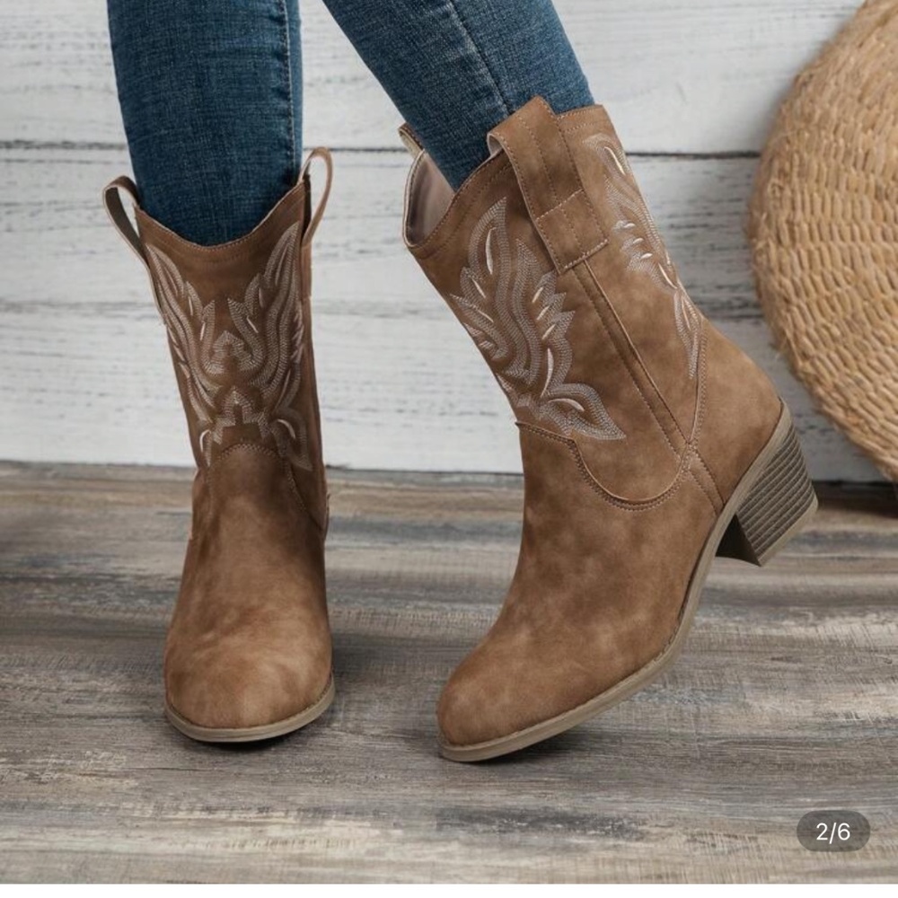 Cowgirl boots size 8 Canada Eur 39 - Picture 4 of 5